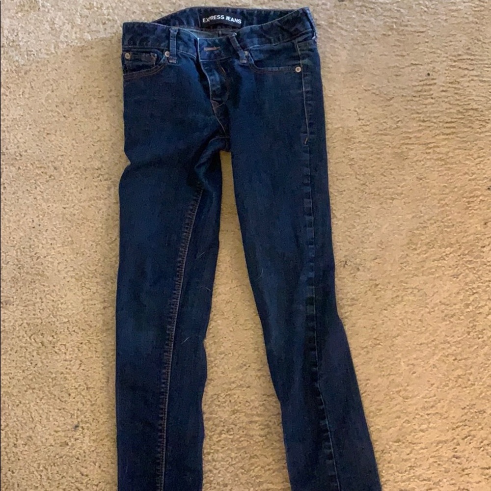 Express low rise Jeans size 0 short